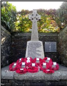 Horrabridge War Memorial Reginald Fox.JPG