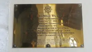 Reginald Fox Brass Plaque