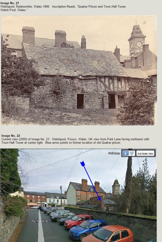 Welshpool quaker prison town hall tower